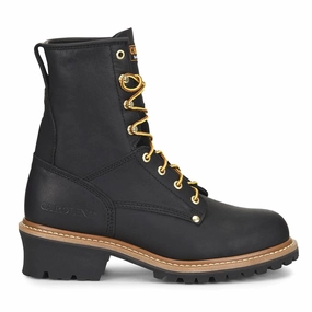 Construction Ready Gear Elm Unlined 8 Inch Electrical Steel Toe Logger Work Boots