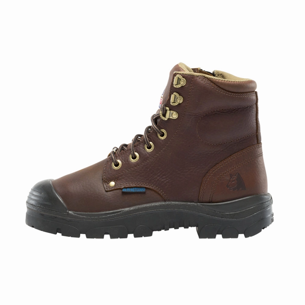 Argyle 6 Inch Puncture Resistant Steel Toe Work Boots Reinforced toe cap