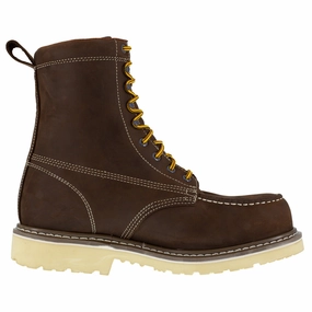 Grip Control Shoes Solidifier 8 Inch Waterproof Composite Toe Work Boots