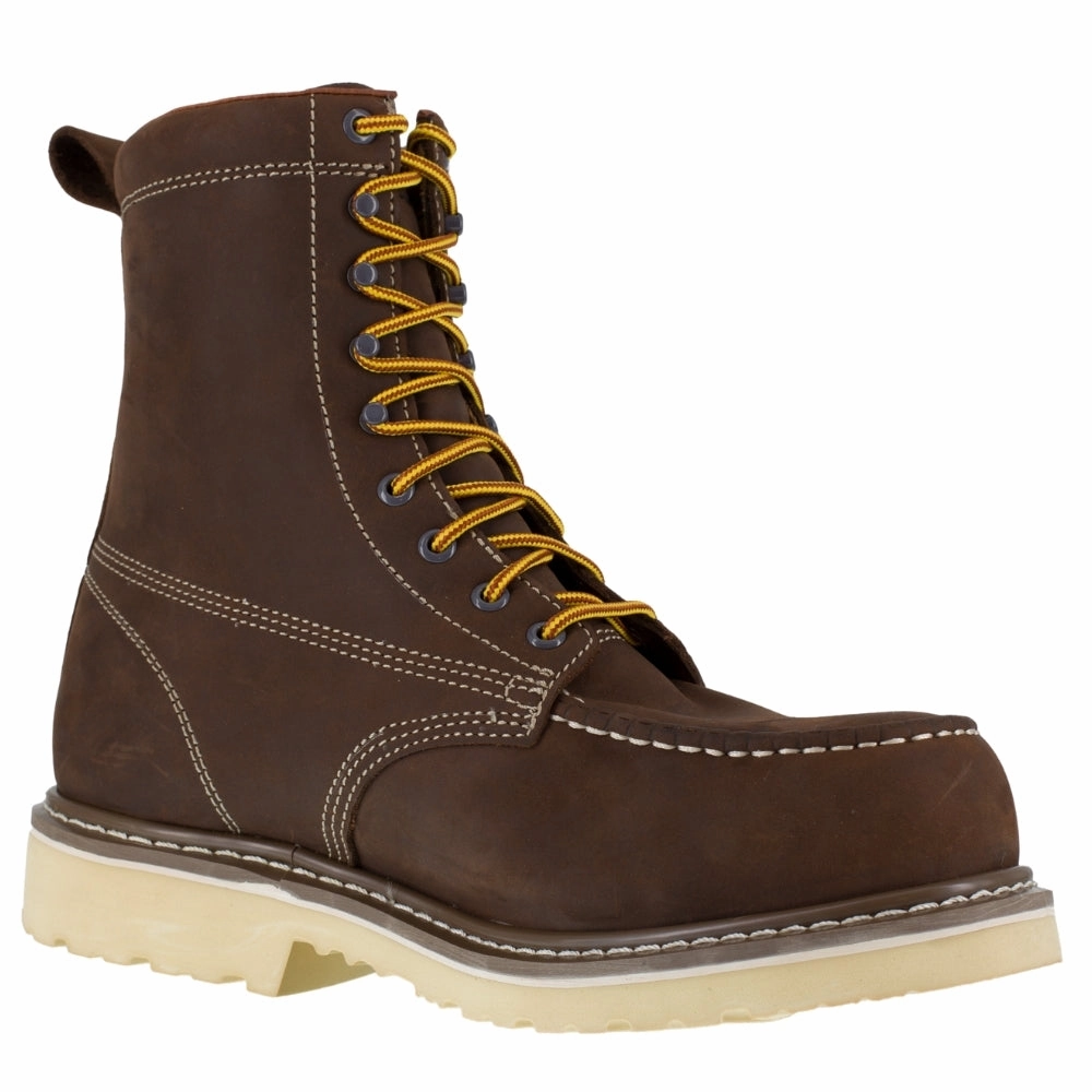 Shock Absorbing Shoes Solidifier 8 Inch Waterproof Composite Toe Work Boots