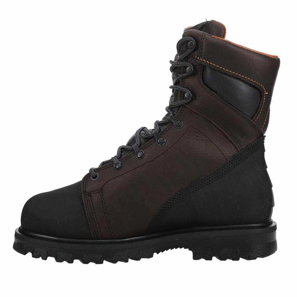 Rigmaster Met Guard 8 inch Waterproof Alloy Toe Work Boots Flexible Comfort