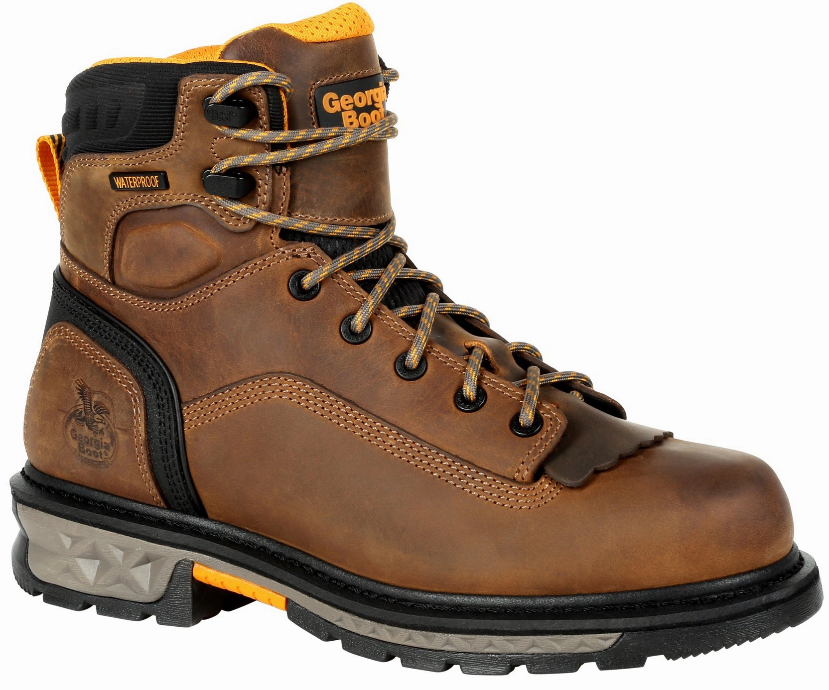 Carbo-Tec LTX 6 Inch Waterproof Composite Toe Work Boots Quick Lock Footwear