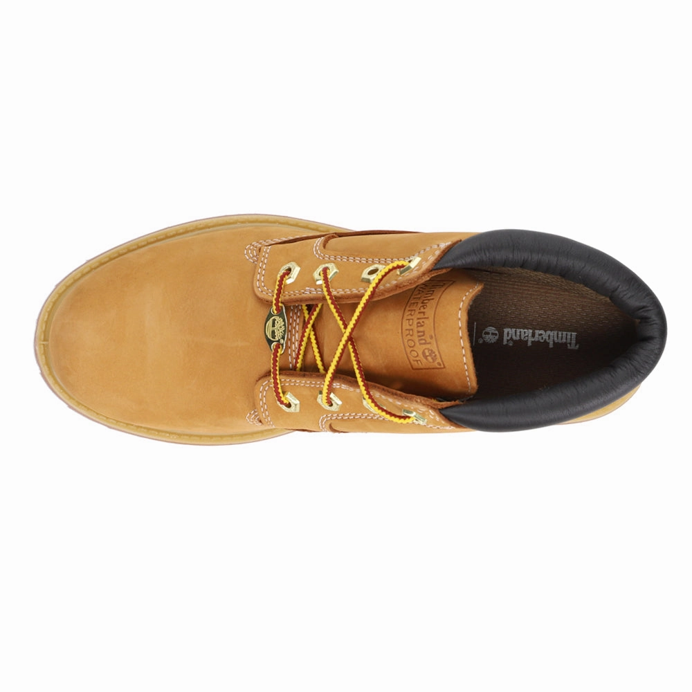 Nellie Waterproof Round Toe Lace Up Boots Long Wearing Protection