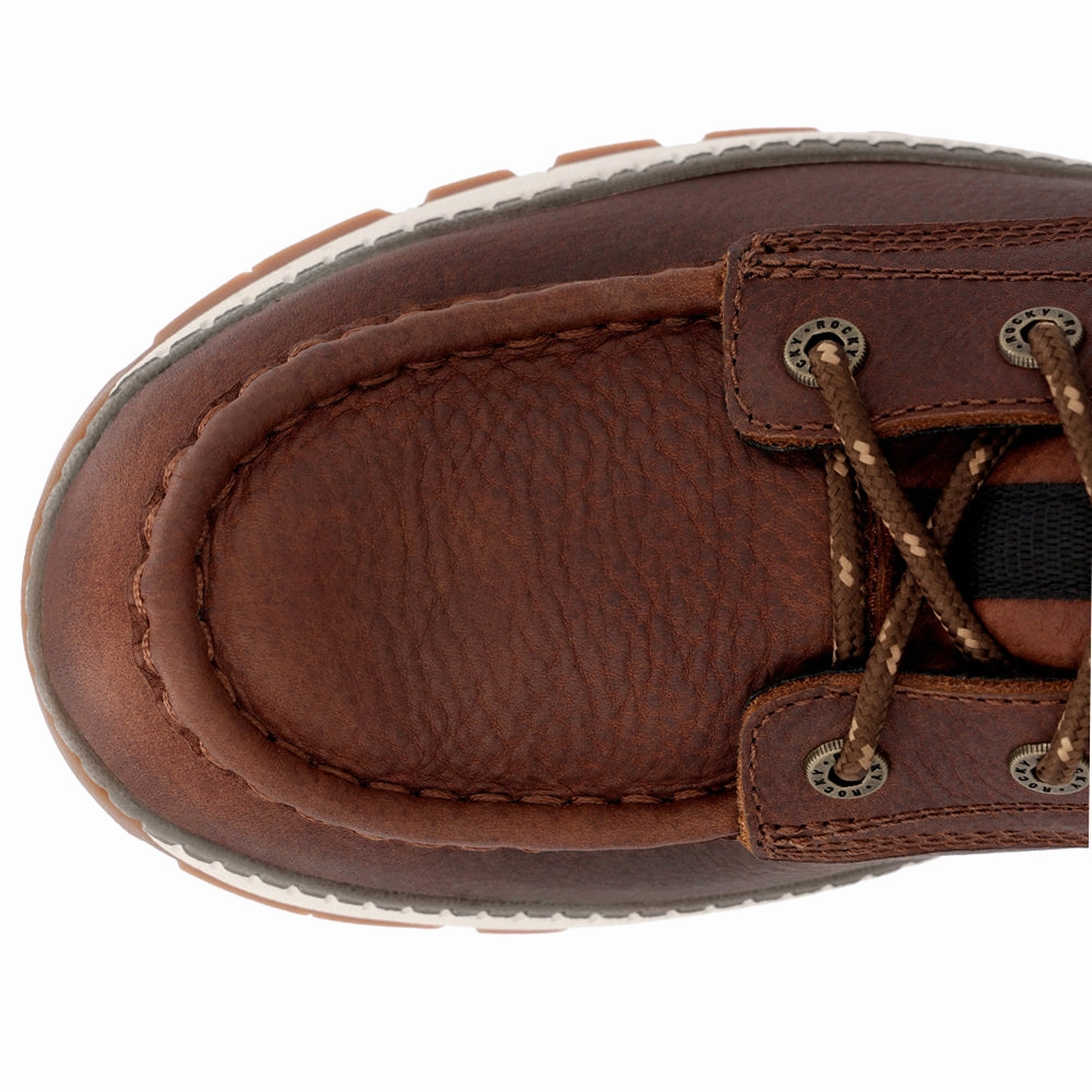 Rebound 6 Inch Waterproof Composite Toe Work Boots Comfortable Footbed