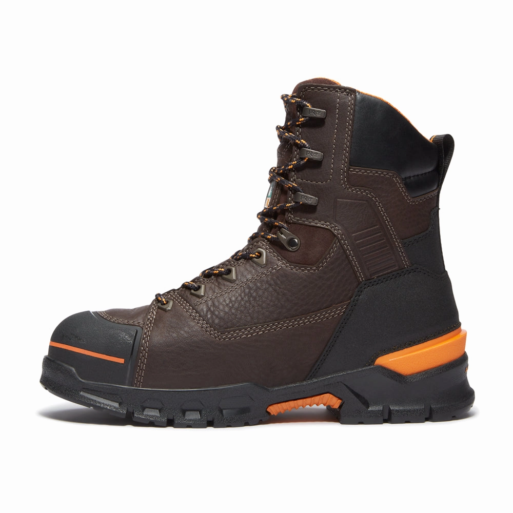 Endurance 8 Inch Electrical Hazard Composite Toe Work Boots Wear resistant