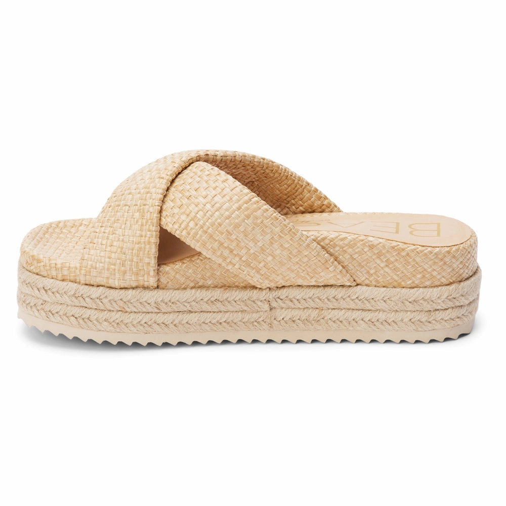 Hali Espadrille Platform Sandals desert