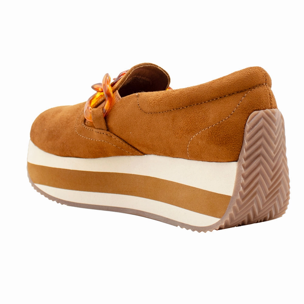 Cushioned Design street walkers Harding Platform Slip On Loafers