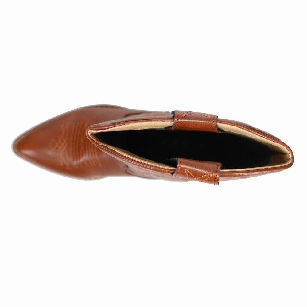 Hattie Narrow Embroidered Pointed Toe Pull On Cowboy Boots Durability Tested Stitching fascinating