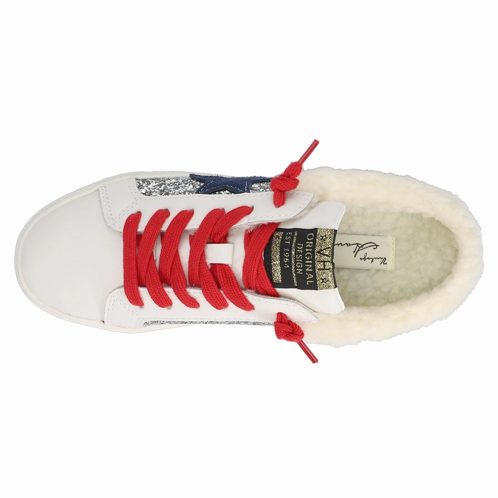 Hearty Winter Glitter Slip On Sneakers Superior Look Vibration Reduction