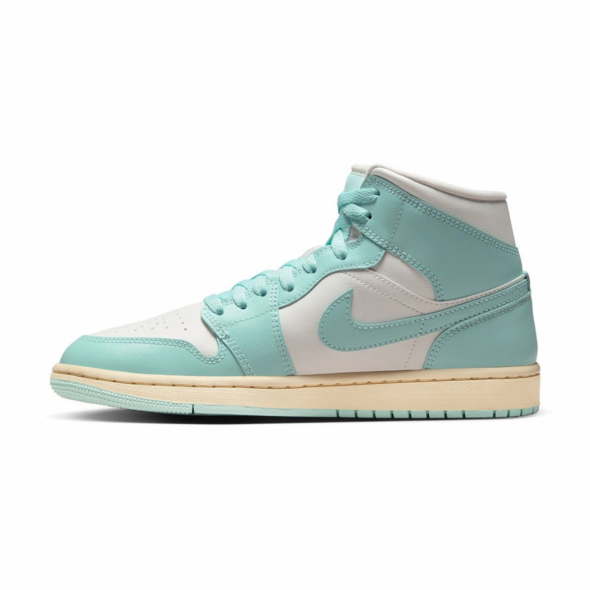 Wmns Air Jordan 1 Mid 'Light Dew Muslin' river