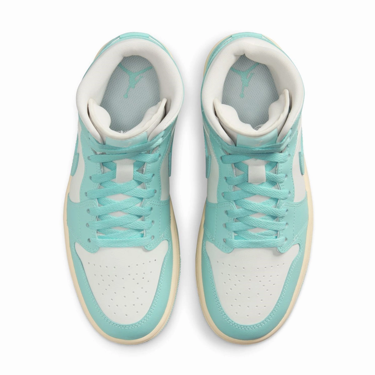 Wmns Air Jordan 1 Mid 'Light Dew Muslin' highest