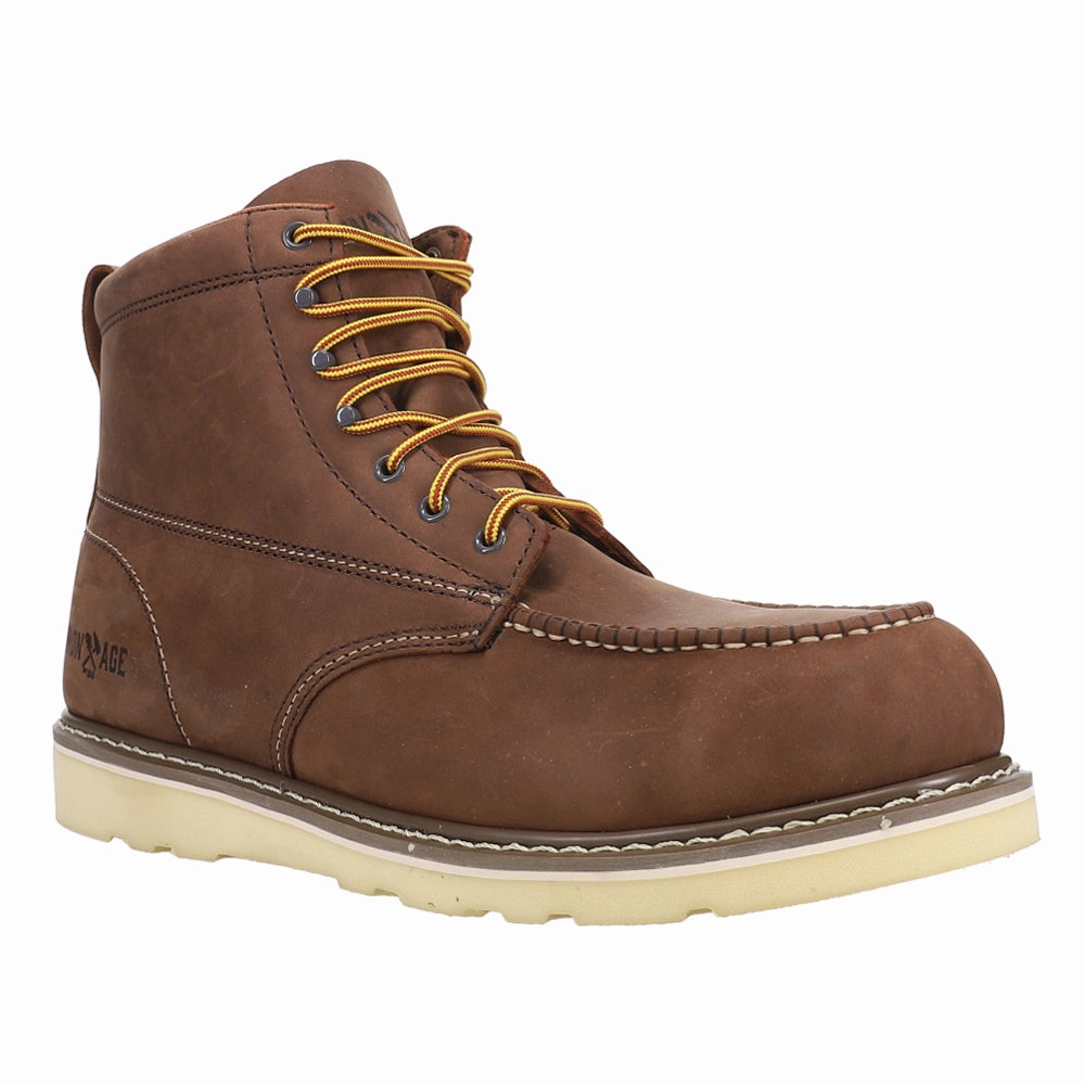 Reinforcer 6 Inch Electrical Steel Toe Work Boots Anti Fatigue