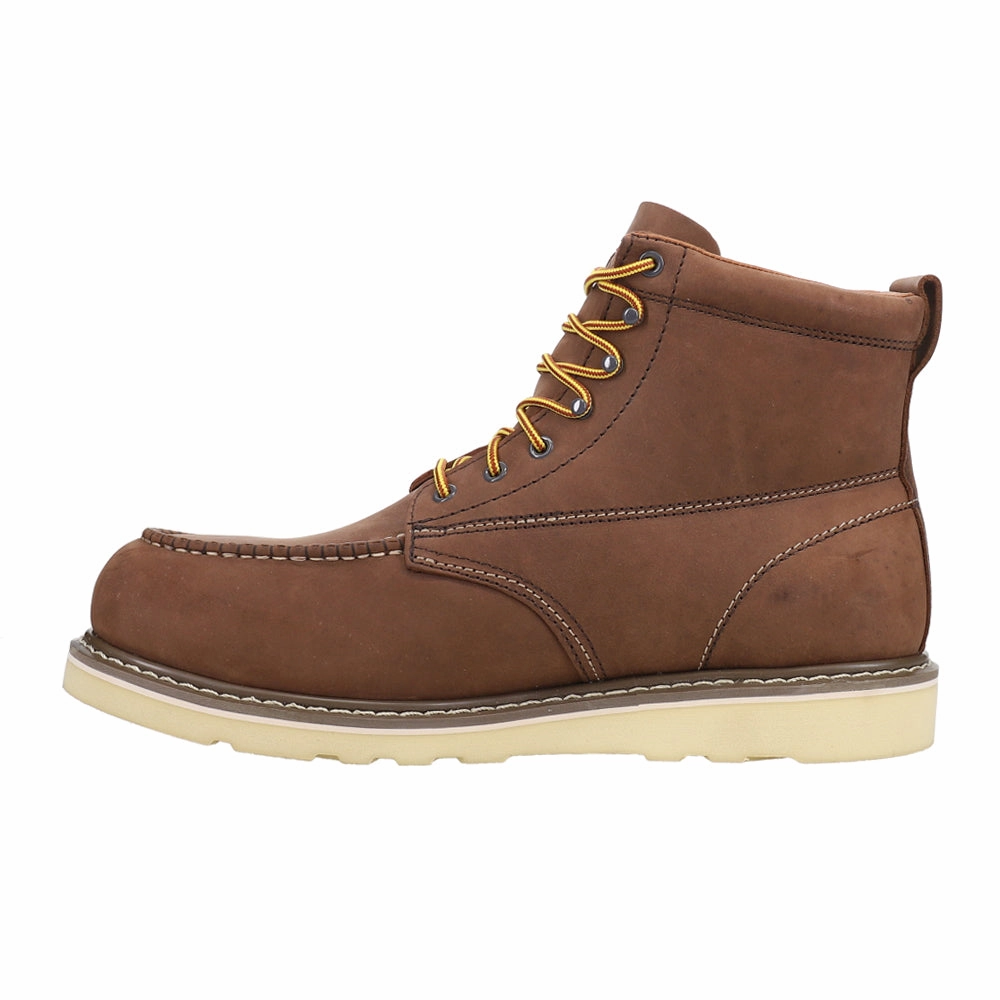 Reinforcer 6 Inch Electrical Steel Toe Work Boots Ultra Grip Shoes