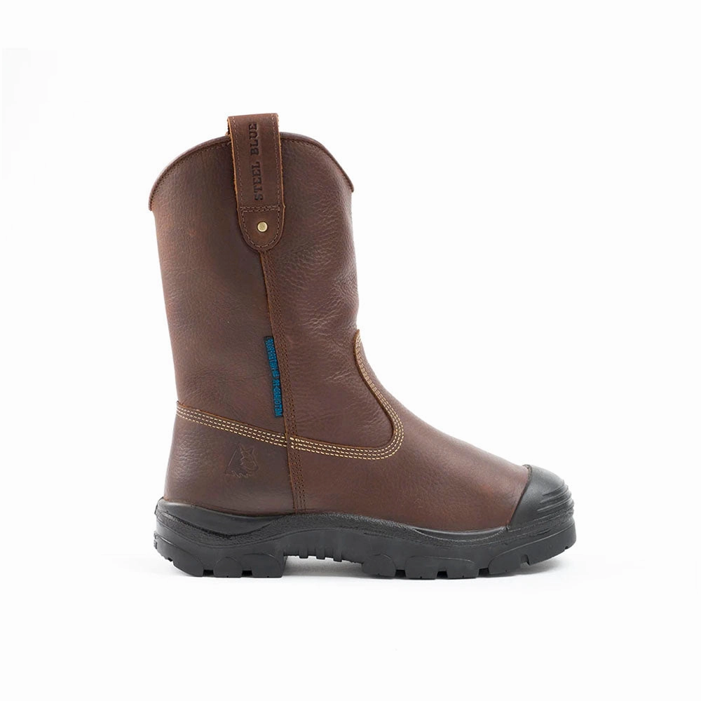 Cold resistant Reinforced Soles Heeler 10 Inch Puncture Resistant Steel Toe Work Boots