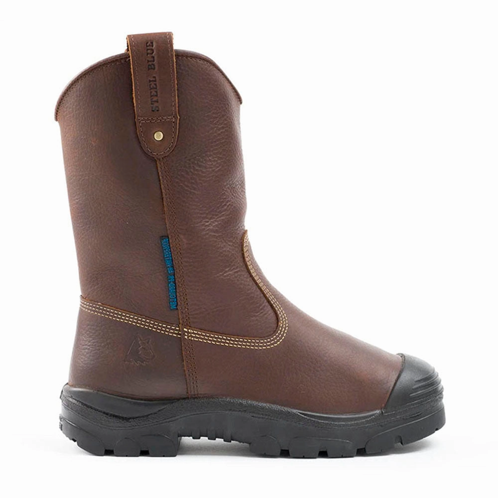 Heeler 10 Inch Puncture Resistant Wide Steel Toe Work Boots Worksite Ready