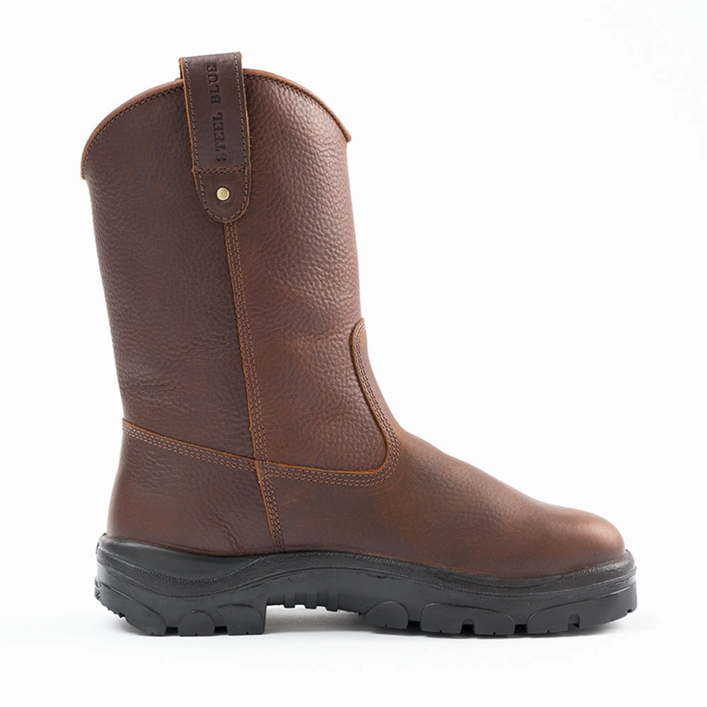 Heeler 10 Inch Waterproof Steel Toe Work Boots Enhanced grip
