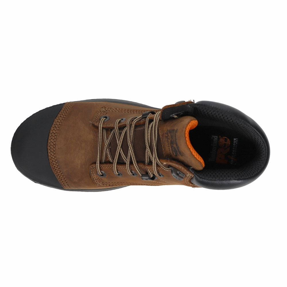 Helix HD 6 Inch Waterproof Composite Toe Work Boots Traction Control Gear All-day Traction