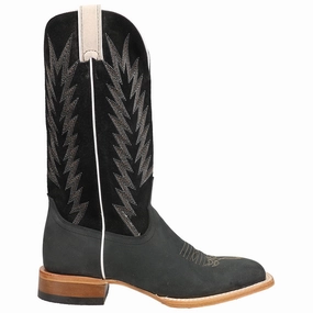 Non Marking Outsole Hombre Suede 13 Inch Square Toe Cowboy Boots