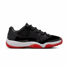 Asymmetric Lace Configuration Air Jordan 11 Retro Low 'Bred'