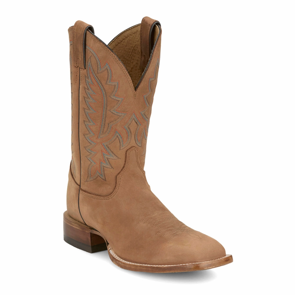 Dynamic Cushioning Comfortable Stability Rancho 11 Inch Square Toe Cowboy Boots