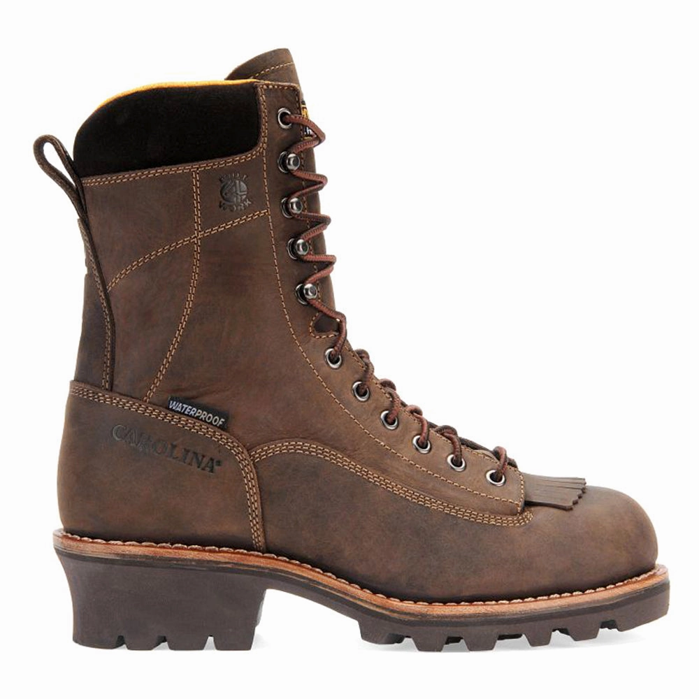 Birch 8 Inch LTT Waterproof Composite Toe Logger Work Boots Extreme Comfort Boots