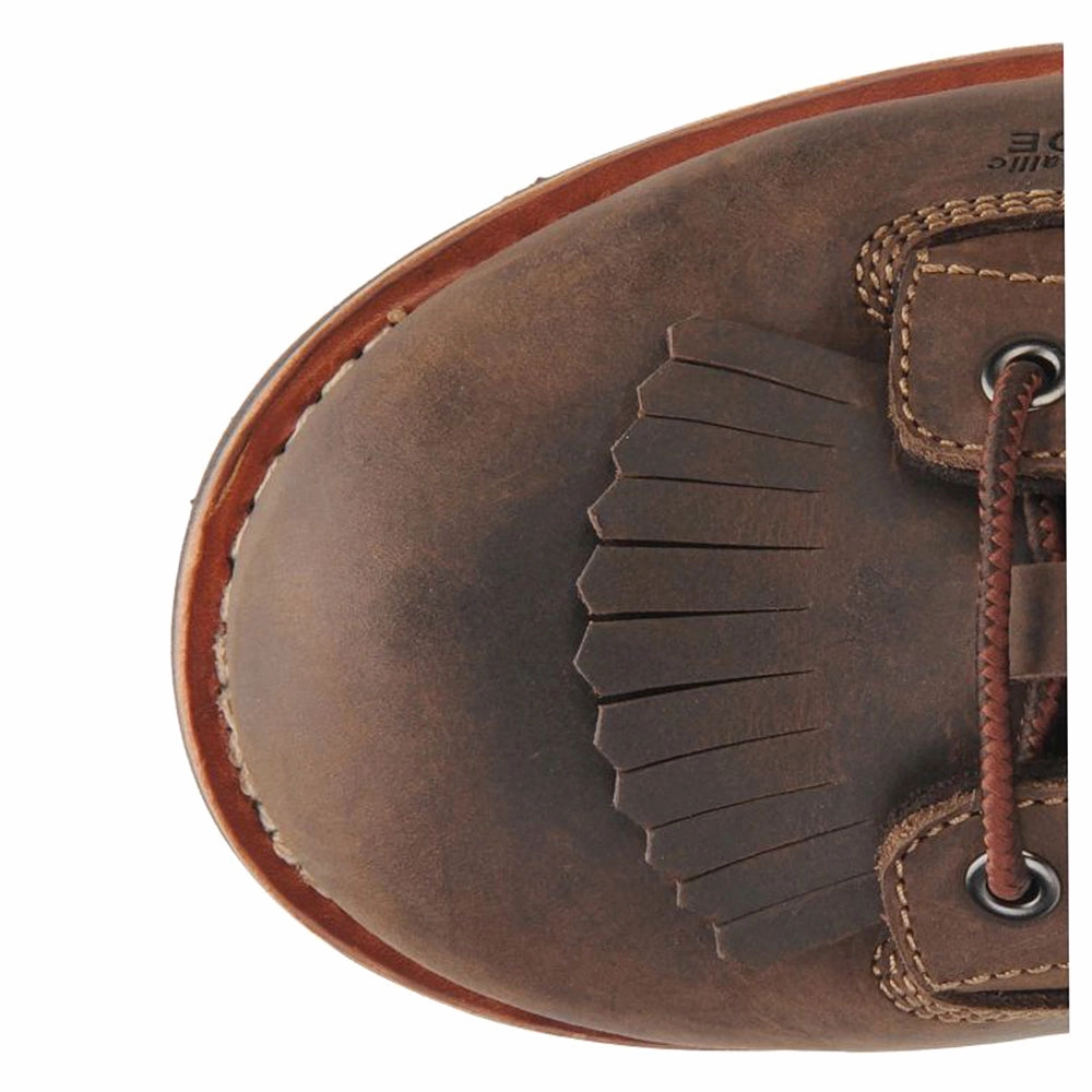 Birch 8 Inch LTT Waterproof Composite Toe Logger Work Boots Oil Resistant Sole Work Boots Comfort