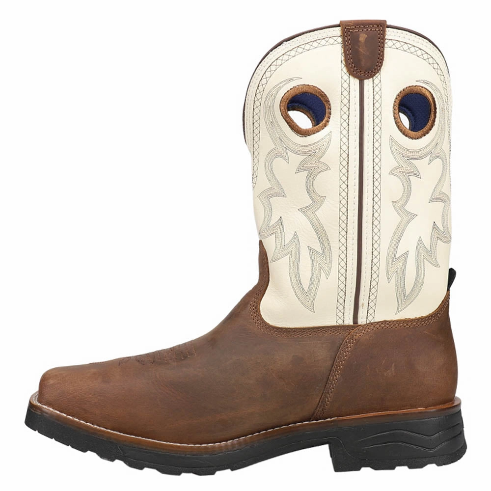 Fireball 11 Inch Waterproof Composite Toe Work Boots Rugged Fit Anti Slip Shoes