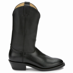 Heat-resistant Tobias 12 Inch Round Toe Cowboy Boots