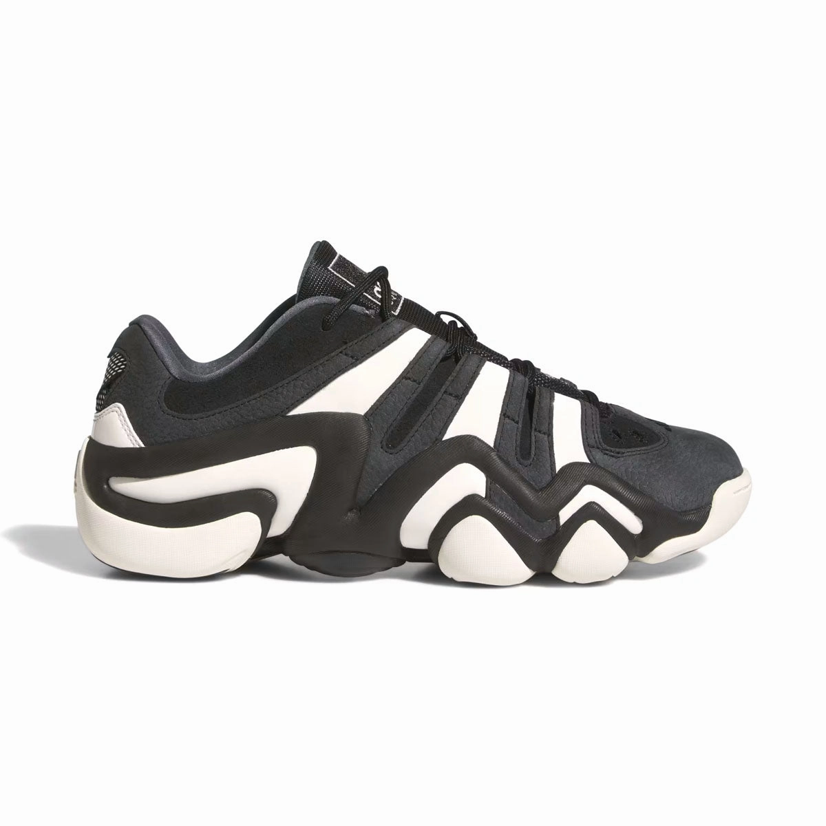 Crazy 8 Low 'Black White' rainy - day shoes hook - and - loop closure