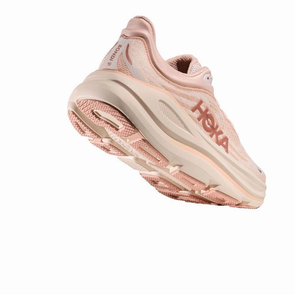 HOKA BONDI 9 WIDE ????????????????????? graduation - themed running option energy - returning - midsole - feature shoes