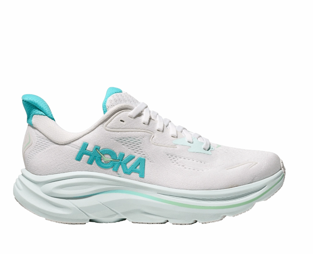 solid - colored shoes performance - oriented HOKA-CLIFTON 10 WIDE Women