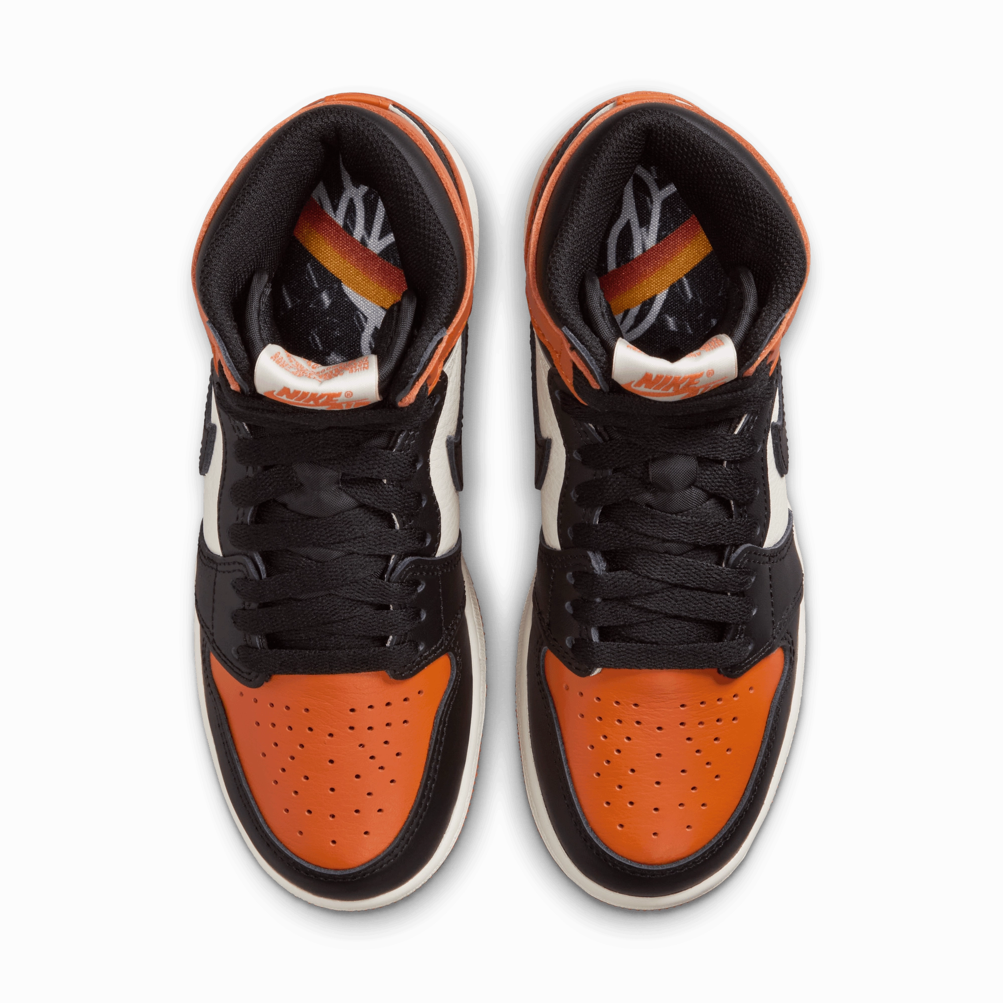 Kids Air Jordan 1 Retro 'Shattered Backboard' left - foot Recycled Composite Materials