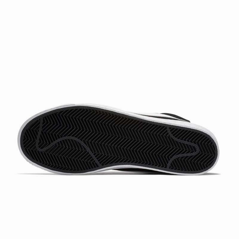 SB Zoom Blazer Mid 'Black White' Fashionable Quick design