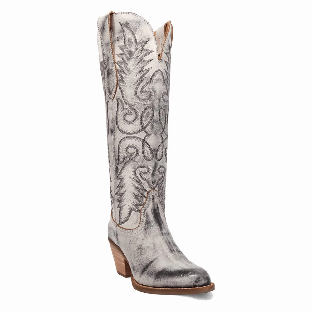 Faded Love Embroidered Round Toe Cowboy Boots Iconic silhouette comfort - level