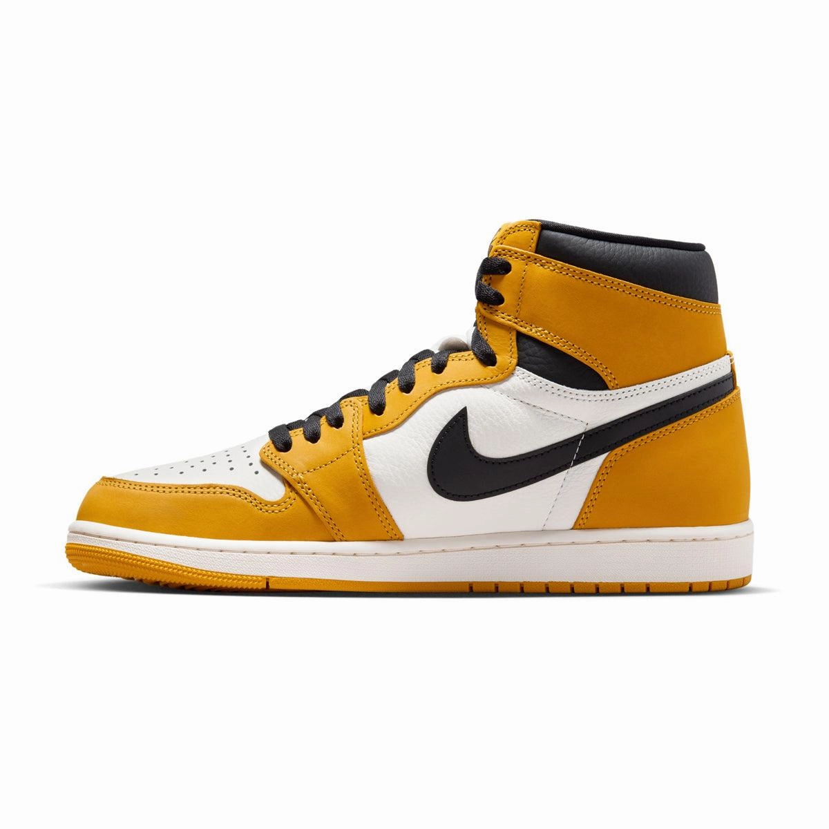 Shock-absorbent Beneficial Air Jordan 1 Retro High OG 'Yellow Ochre'