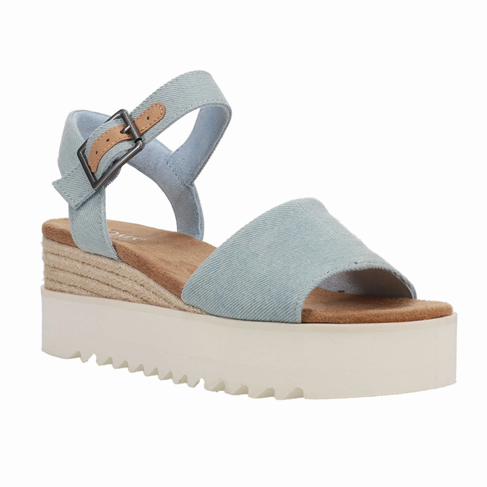 Diana Platform Espadrille Wedge Sandals Flexible Fit