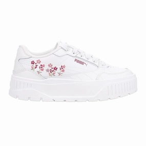 Karmen II Idol Novelty Embroidered Floral Lace Up Sneakers Flexible Sole Technology handmade - quality - level