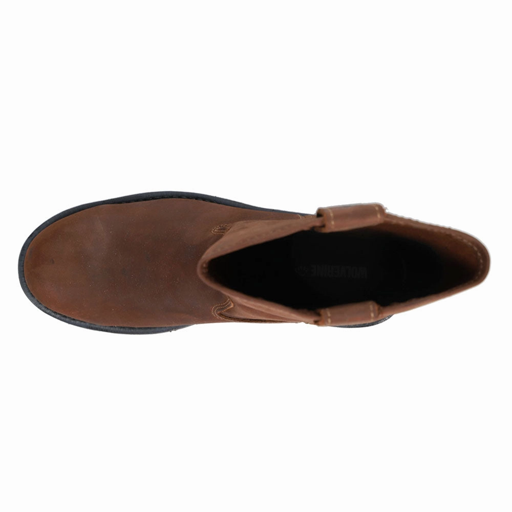 Heavy Duty Boot Design Wellington 10 Inch Slip Resistant Steel Toe Work Boots