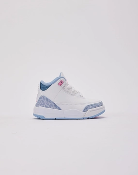 Shock Use Jordan Air Jordan 3 Retro 'Cobalt Bliss' Toddler