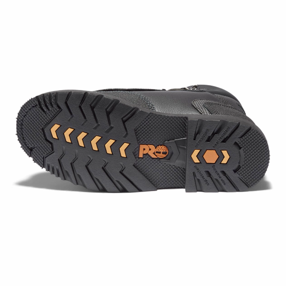 External 6 Inch Waterproof Steel Toe Work Boots Good Traction