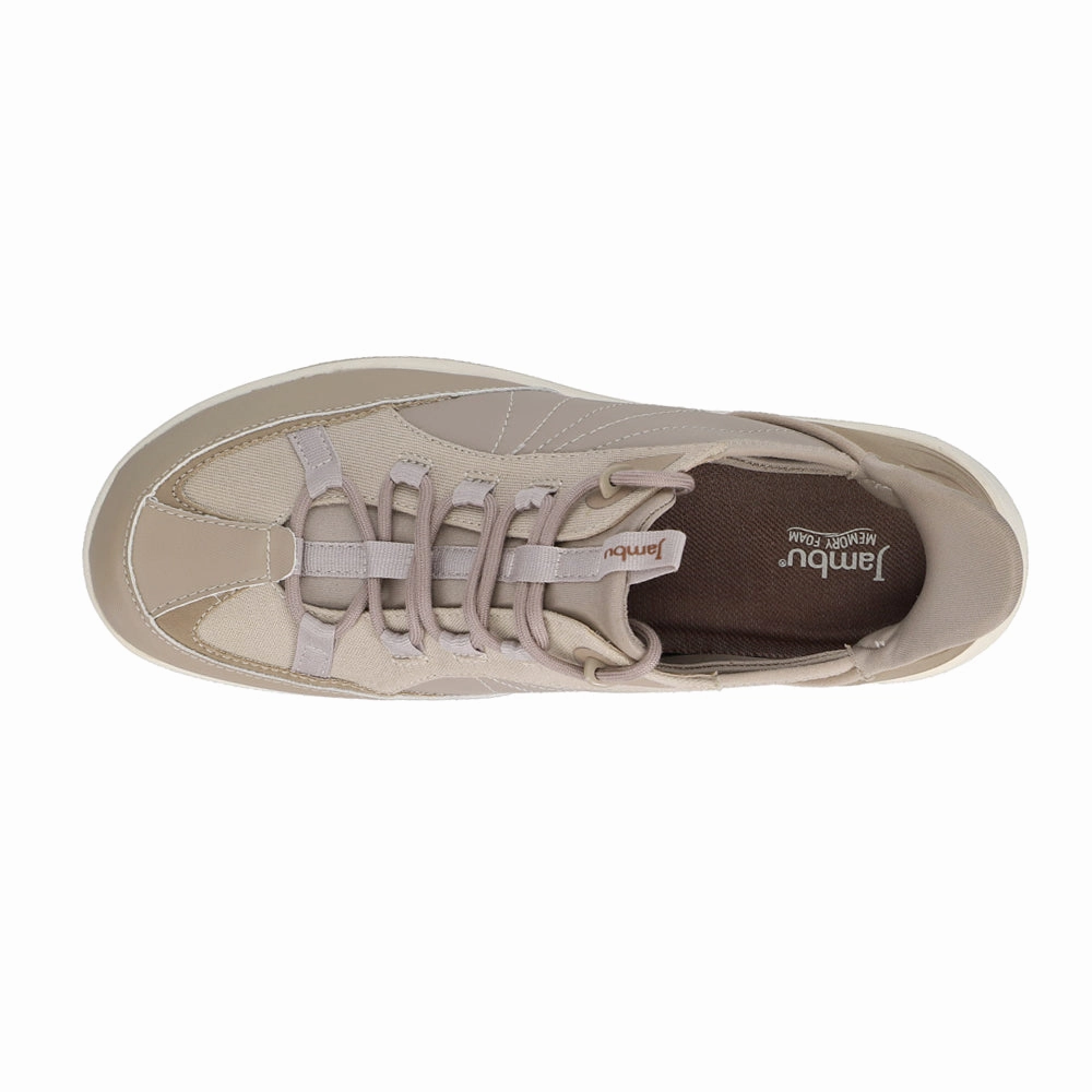 Mina Touchless Wide Lace Up Sneakers Torsional Stability System high - cut