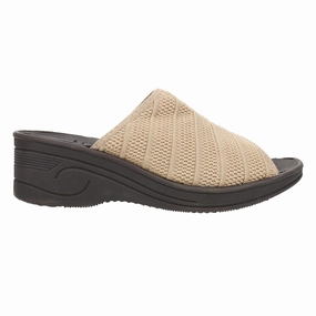 Shock absorption system Airy Slide Wedge Sandals