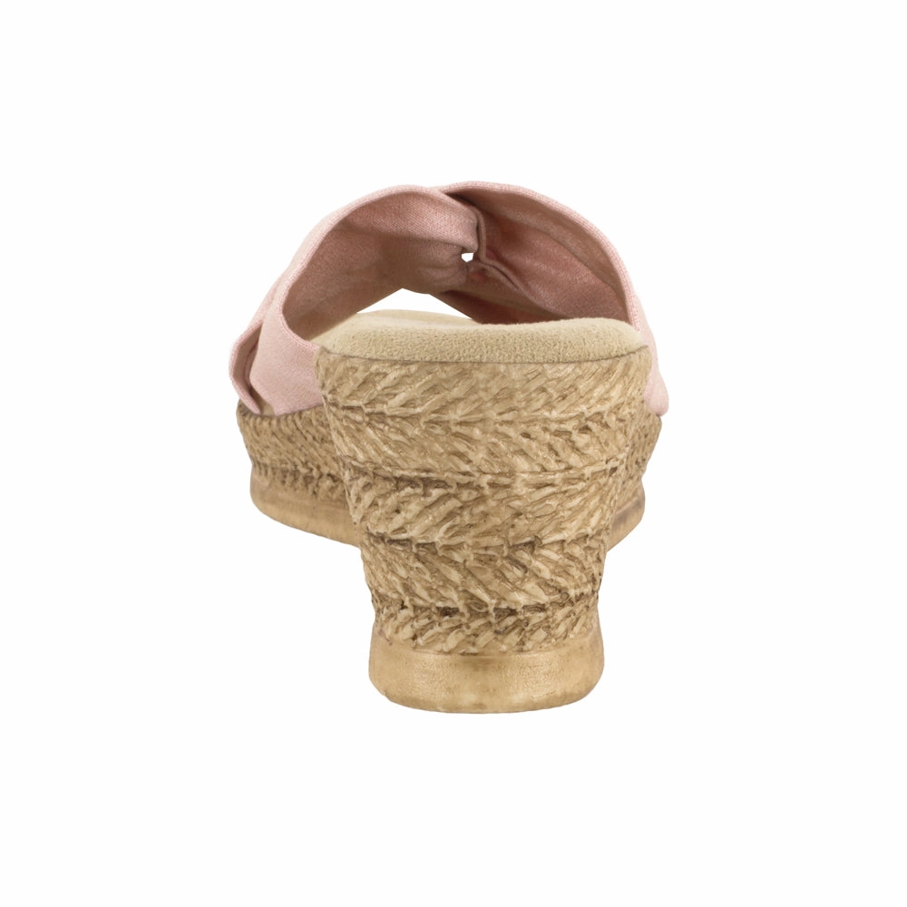 Dinah Wedge Sandals Breathable Knit Design Pressure Relief Footbed