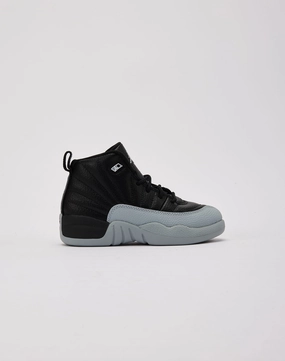 Jordan Air Jordan 12 Retro 'Black Wolf Grey' Pre-School most winter