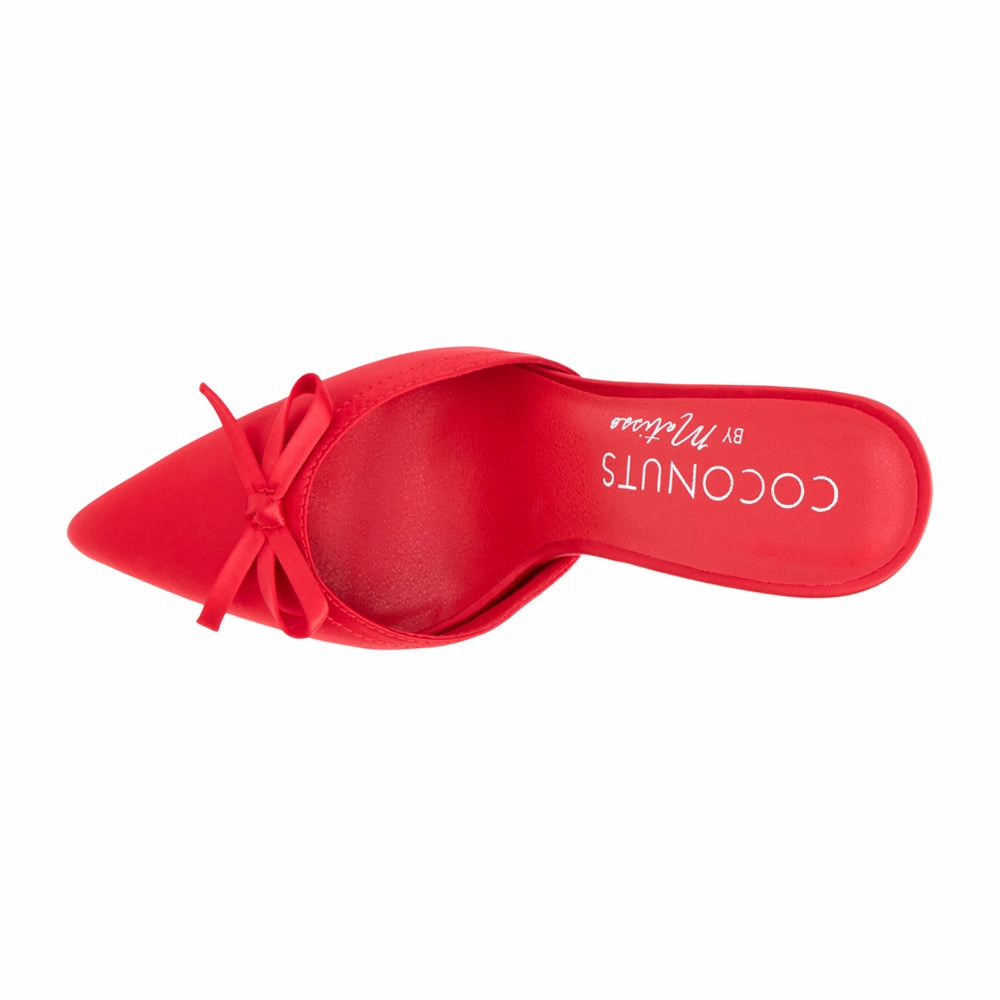 Instinct Pointed Toe Mules thin heel