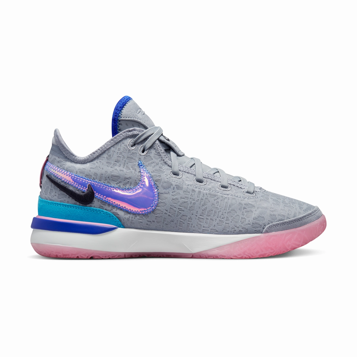 Zoom LeBron NXXT Gen EP 'Wolf Grey' slip - on style