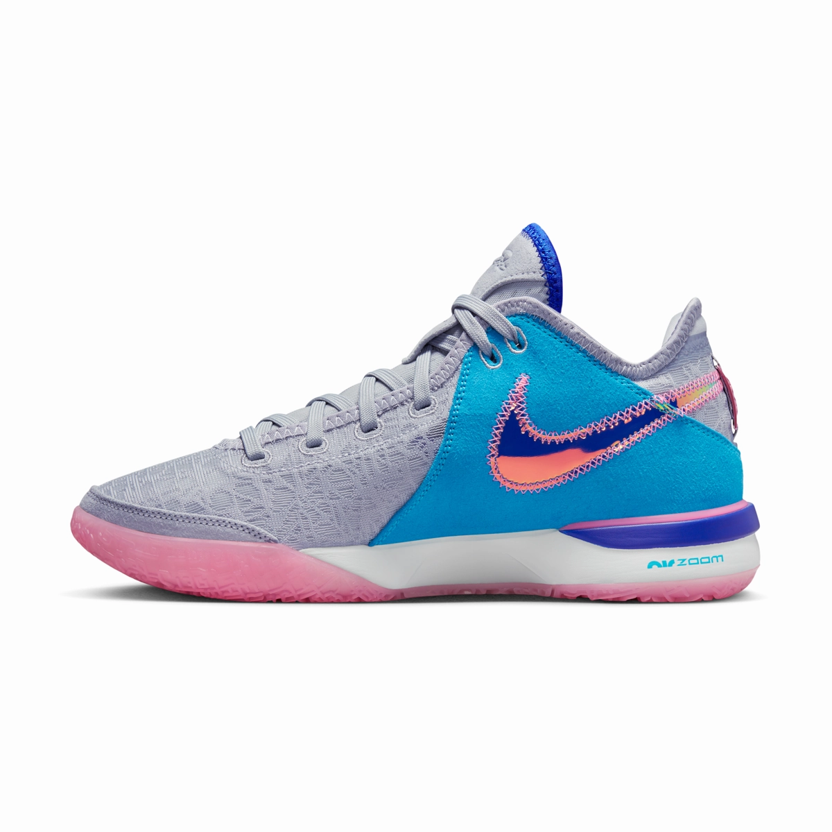 Zoom LeBron NXXT Gen EP 'Wolf Grey' combat boots Chunky