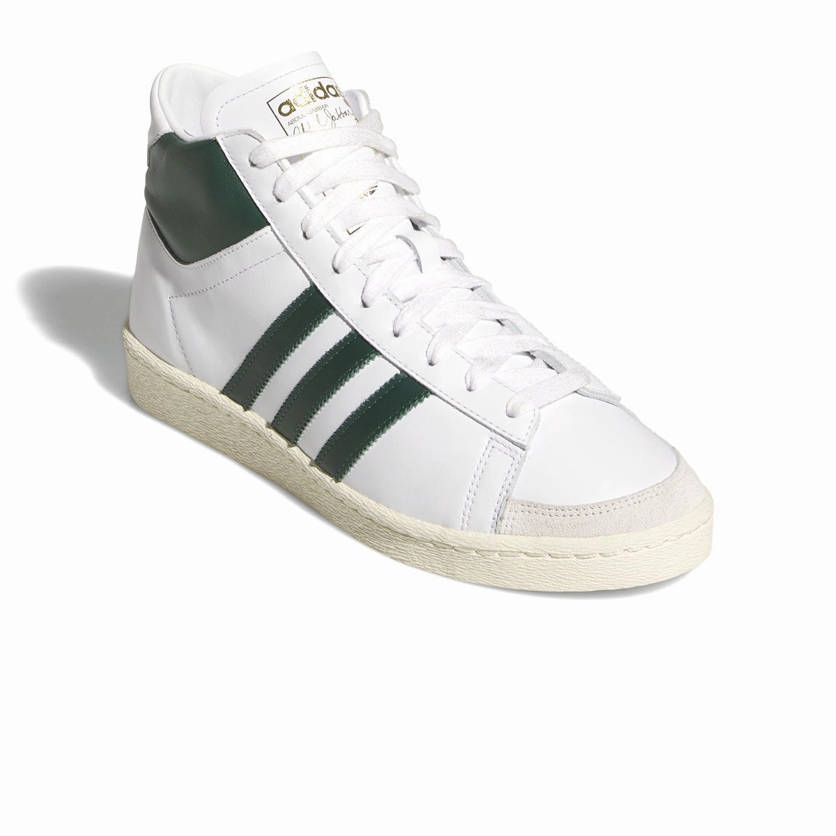 buckle - up style Retro-inspired cushioning Jabbar Hi 'Cloud White Collegiate Green'