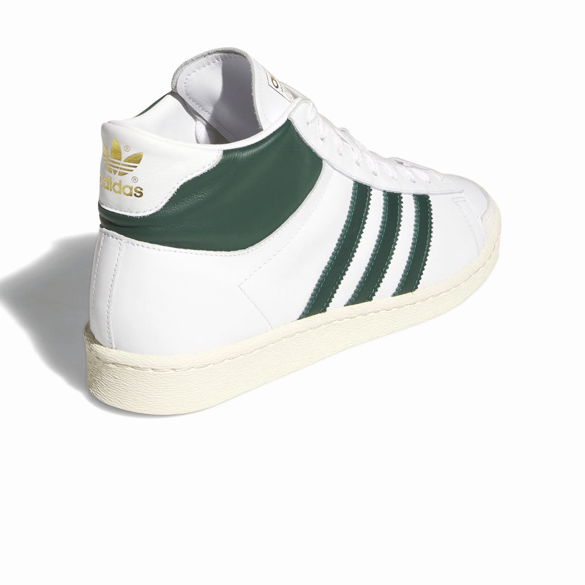 Jabbar Hi 'Cloud White Collegiate Green' Reflective details Natural Foot Shape