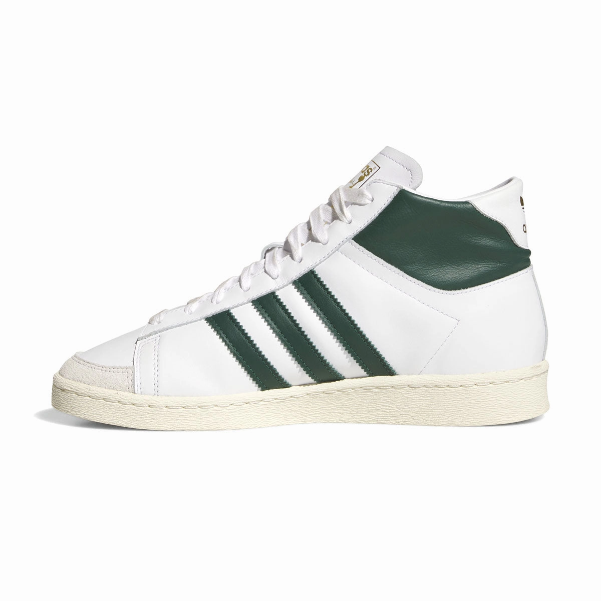 Jabbar Hi 'Cloud White Collegiate Green' Beginner Slip Resistant Design
